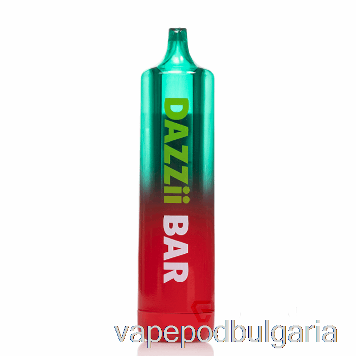 Vape Течности Dazzleaf Dazzii Bar 510 батерия зелено / червено